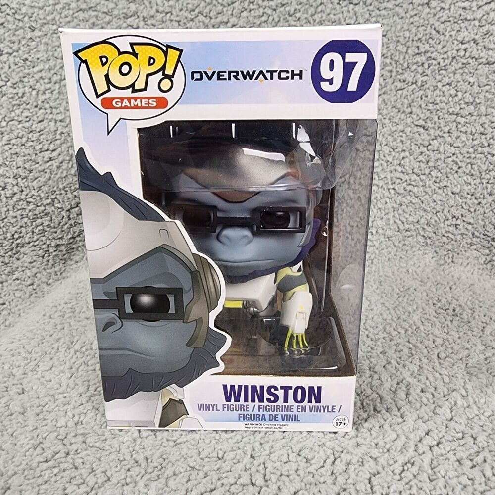 Funko Pop! Games Vinyl Super 6": Overwatch - Winston #97 New In Box